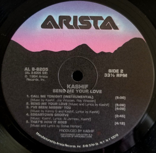 Kashif - Send Me Your Love