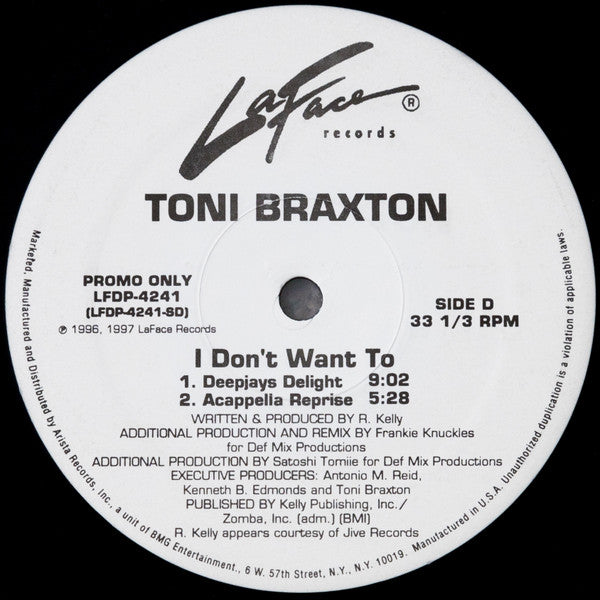 Toni Braxton - I Don't Want To
