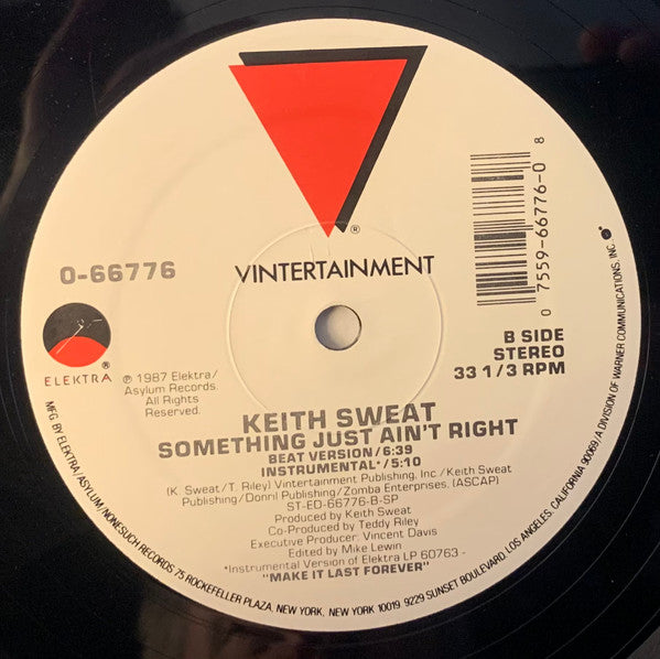 Keith Sweat - Something Just Ain't Right