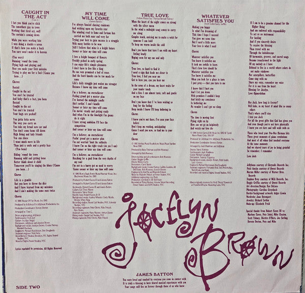 Jocelyn Brown - One From The Heart