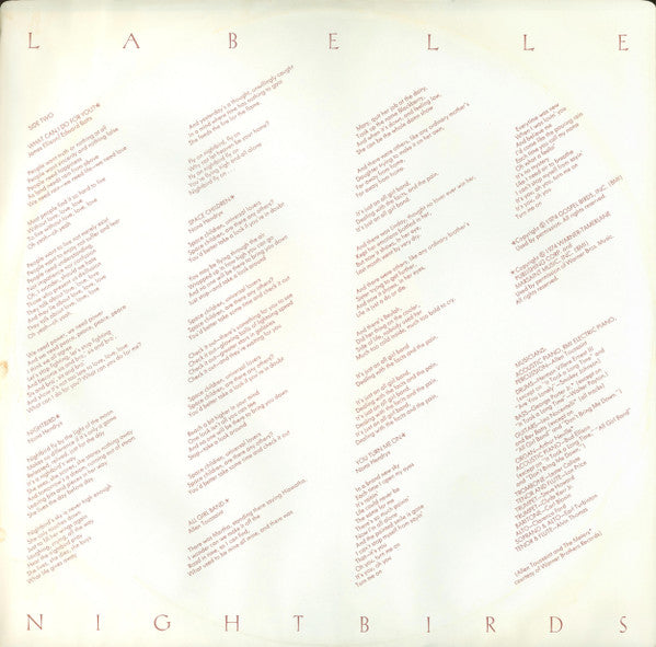 LaBelle - Nightbirds