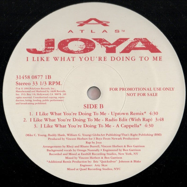 Joya - I Like What You're Doing To Me