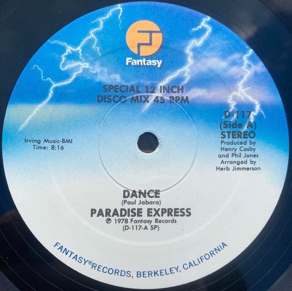 Paradise Express - Dance / Poinciana