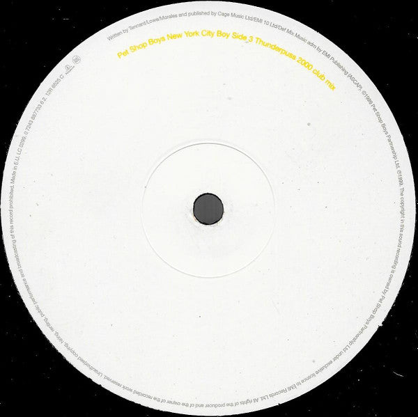 Pet Shop Boys - NYC Boy (Re-mixes)