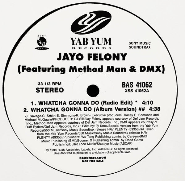 Jayo Felony - Whatcha Gonna Do