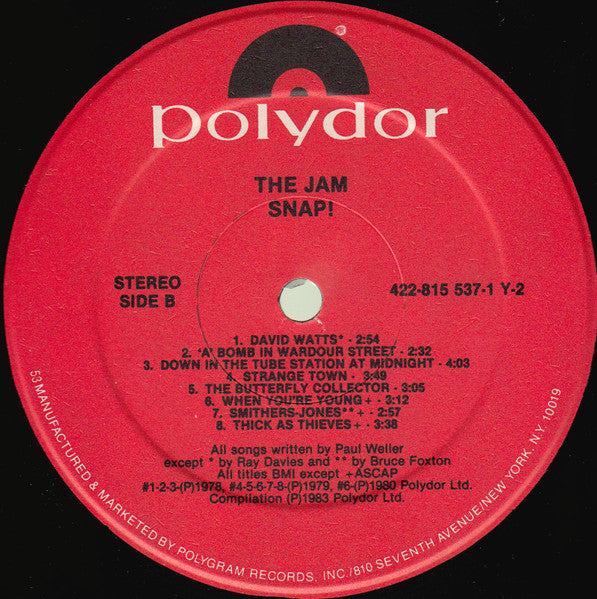 The Jam - Snap!