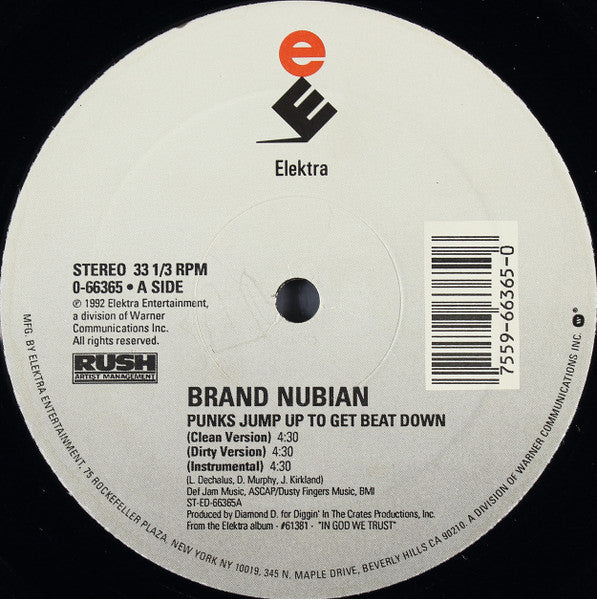 Brand Nubian - Punks Jump Up To Get Beat Down