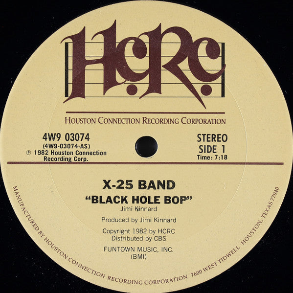 X-25 Band - Black Hole Bop