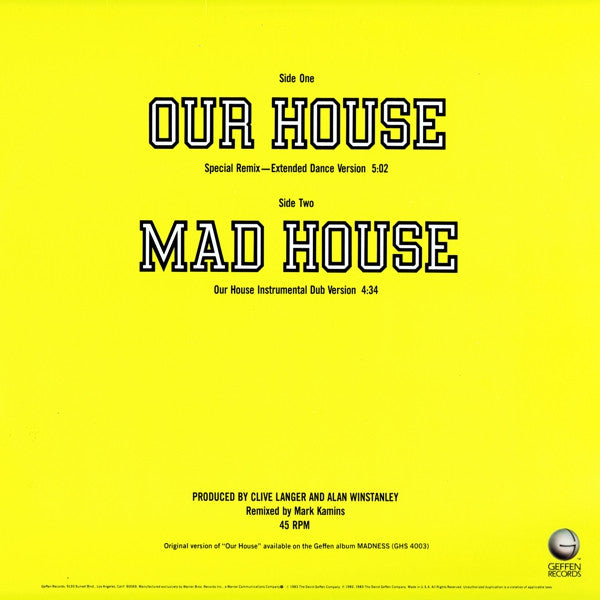 Madness - Our House