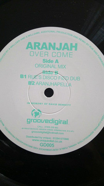 Aranjah - Over Come