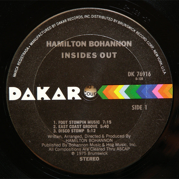 Hamilton Bohannon - Insides Out