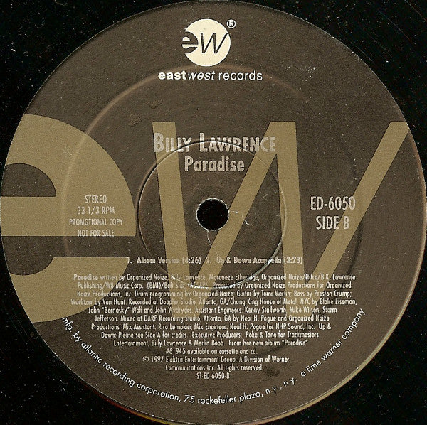 Billy Lawrence - Up & Down