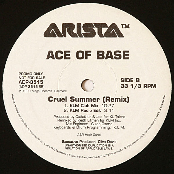 Ace Of Base - Cruel Summer (Remix)