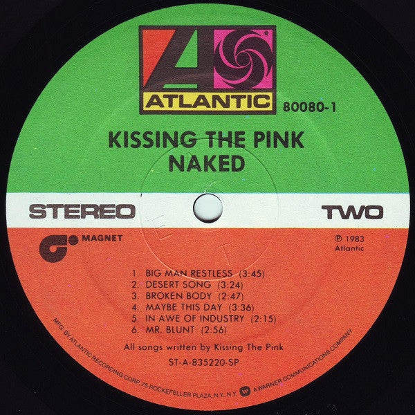 Kissing The Pink - Naked
