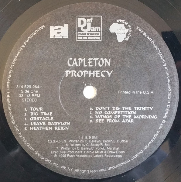 Capleton - Prophecy