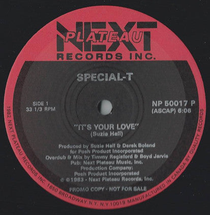 Special-T - It's Your Love
