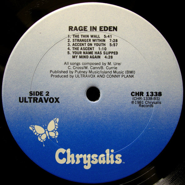 Ultravox - Rage In Eden