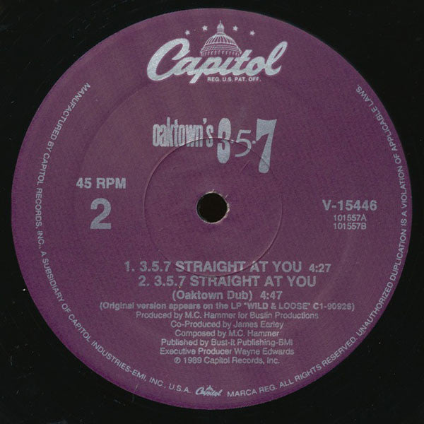 Oaktown's 3-5-7 - Yeah, Yeah, Yeah