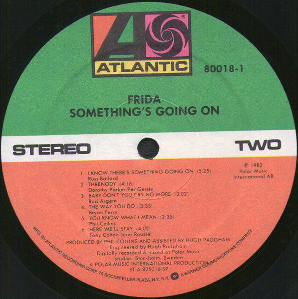 Frida - Something's Going On