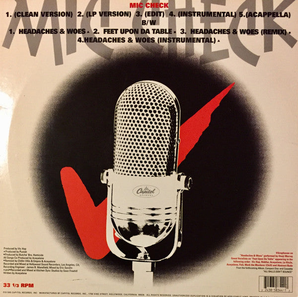 Aceyalone - Mic Check