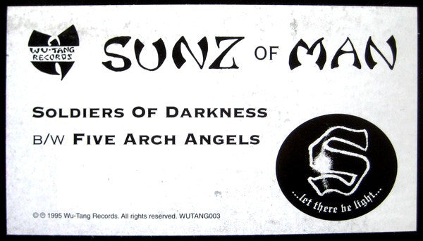 Sunz Of Man - Soldiers Of Darkness / Five Arch Angels