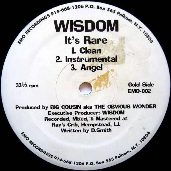 Wisdom (3) - All Star Jam / Angel