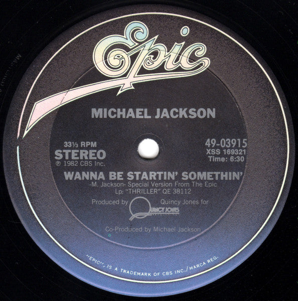 Wanna Be Startin' Somethin'