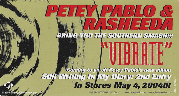 Petey Pablo - Vibrate