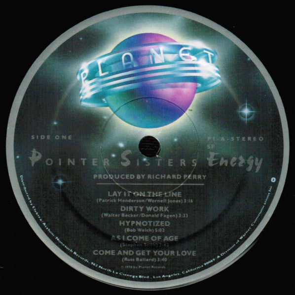 Pointer Sisters - Energy