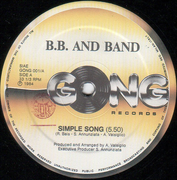 B.B. & Band - Simple Song