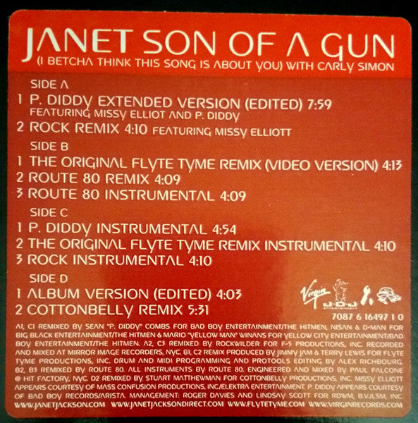 Janet Jackson - Son Of A Gun (I Betcha Think This Song Is About You)