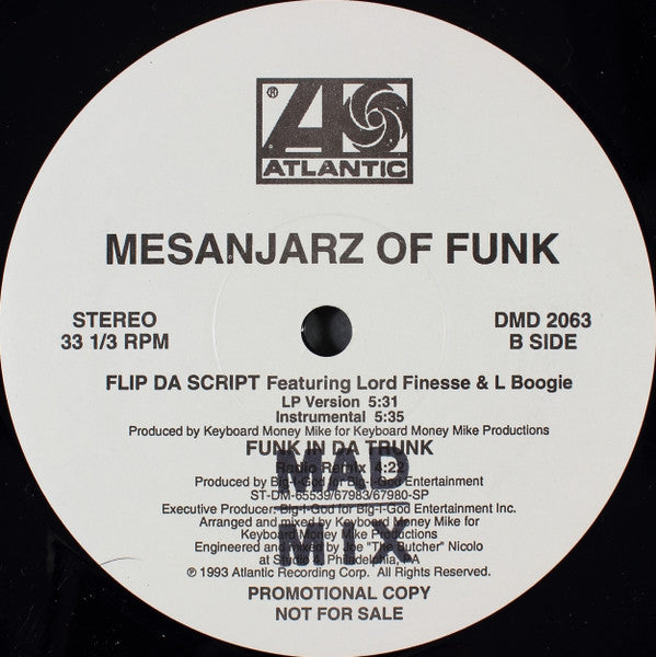 Mesanjarz Of Funk - Funk In Da Trunk / Flip Da Script