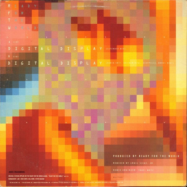 Ready For The World - Digital Display (12" Version)