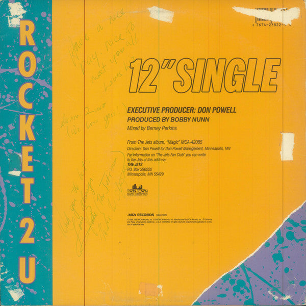 The Jets - Rocket 2 U