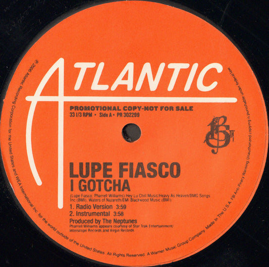 Lupe Fiasco - I Gotcha