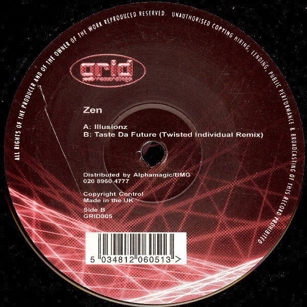 Zen - Illusionz / Taste Da Future (Twisted Individual Remix)