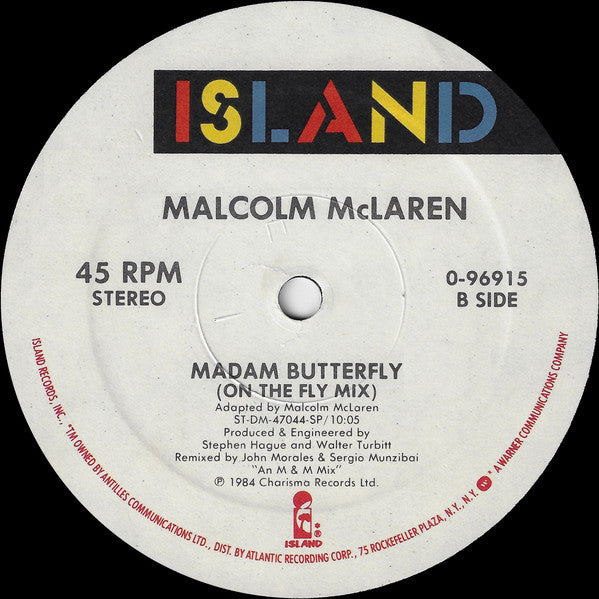 Malcolm McLaren - Madam Butterfly