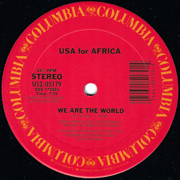 USA For Africa - We Are The World