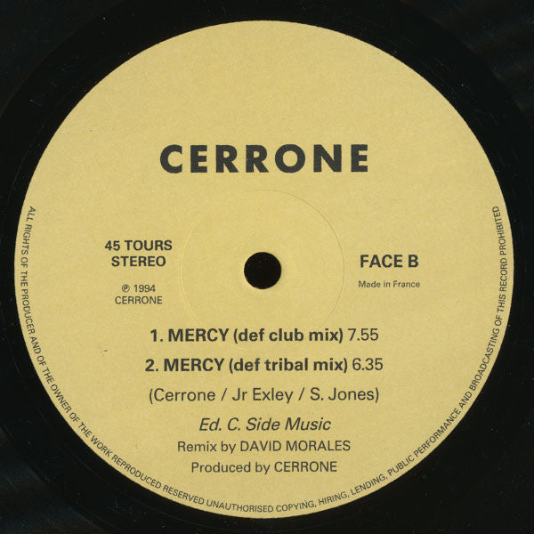 Cerrone - Mercy