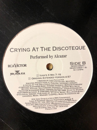 Alcazar - Crying At The Discoteque