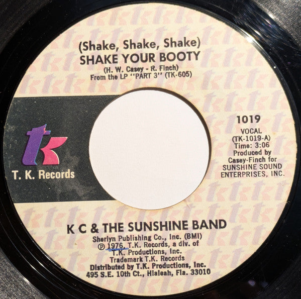 KC & The Sunshine Band - (Shake, Shake, Shake) Shake Your Booty / Boogie Shoes