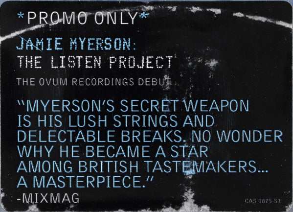Jamie Myerson - The Listen Project (Remixes)