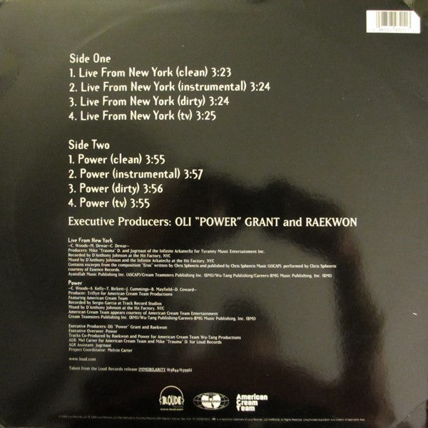 Raekwon - Live From New York / Power