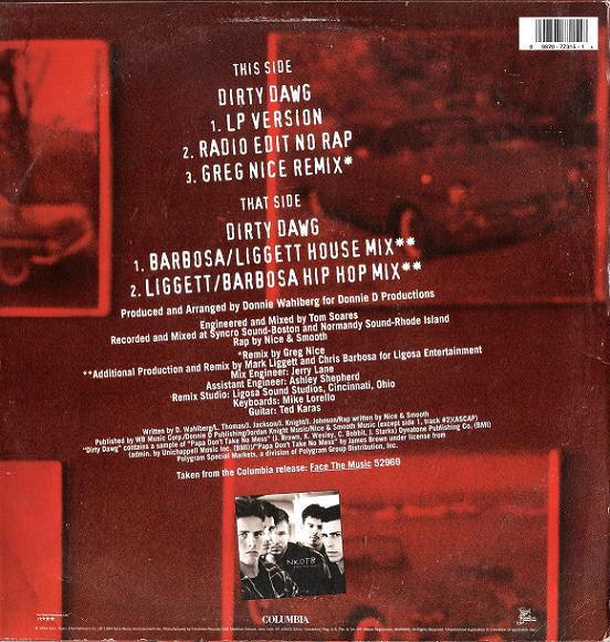 New Kids On The Block - Dirty Dawg