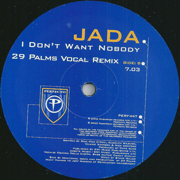 Jada - I Don't Want Nobody