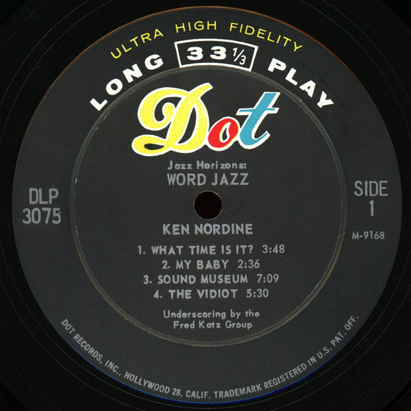 Ken Nordine - Word Jazz