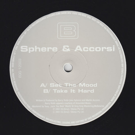 Sphere - Set The Mood / Take It Hard
