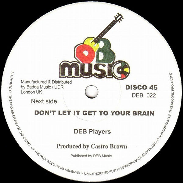 Black Harmony - Don't Let It Go To Your Head / Don't Let It Get To Your Brain