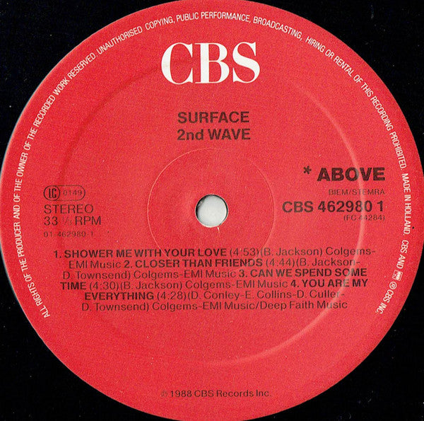 Surface - 2nd Wave