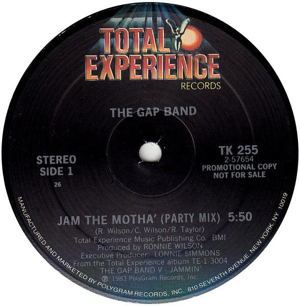 The Gap Band - Jam The Motha'